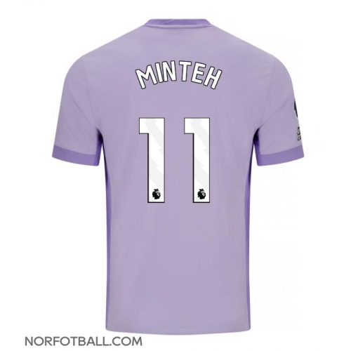 Billige Fotballdrakt Brighton Yankuba Minteh #11 Replika Bortedrakt 2025-26 Kortermet Billige Fotballdrakt Brighton Yankuba Minteh #11 Replika Bortedrakt 2025-26 Kortermet